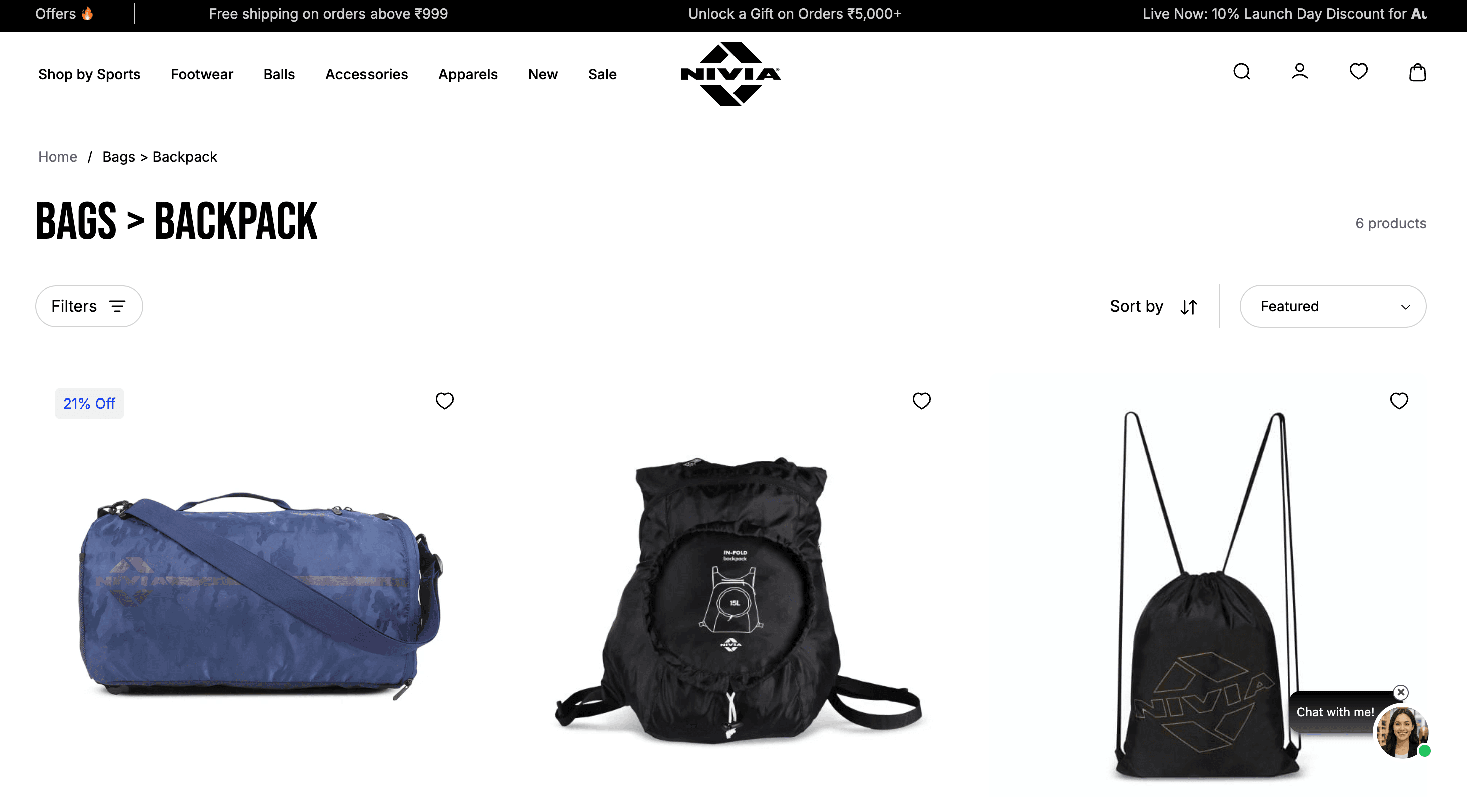 Nivia Sports screenshot 2